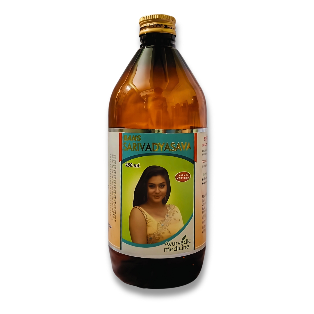 BANS SARIBADYASAVA ( Clean the blood / help in skin diseases )450ml