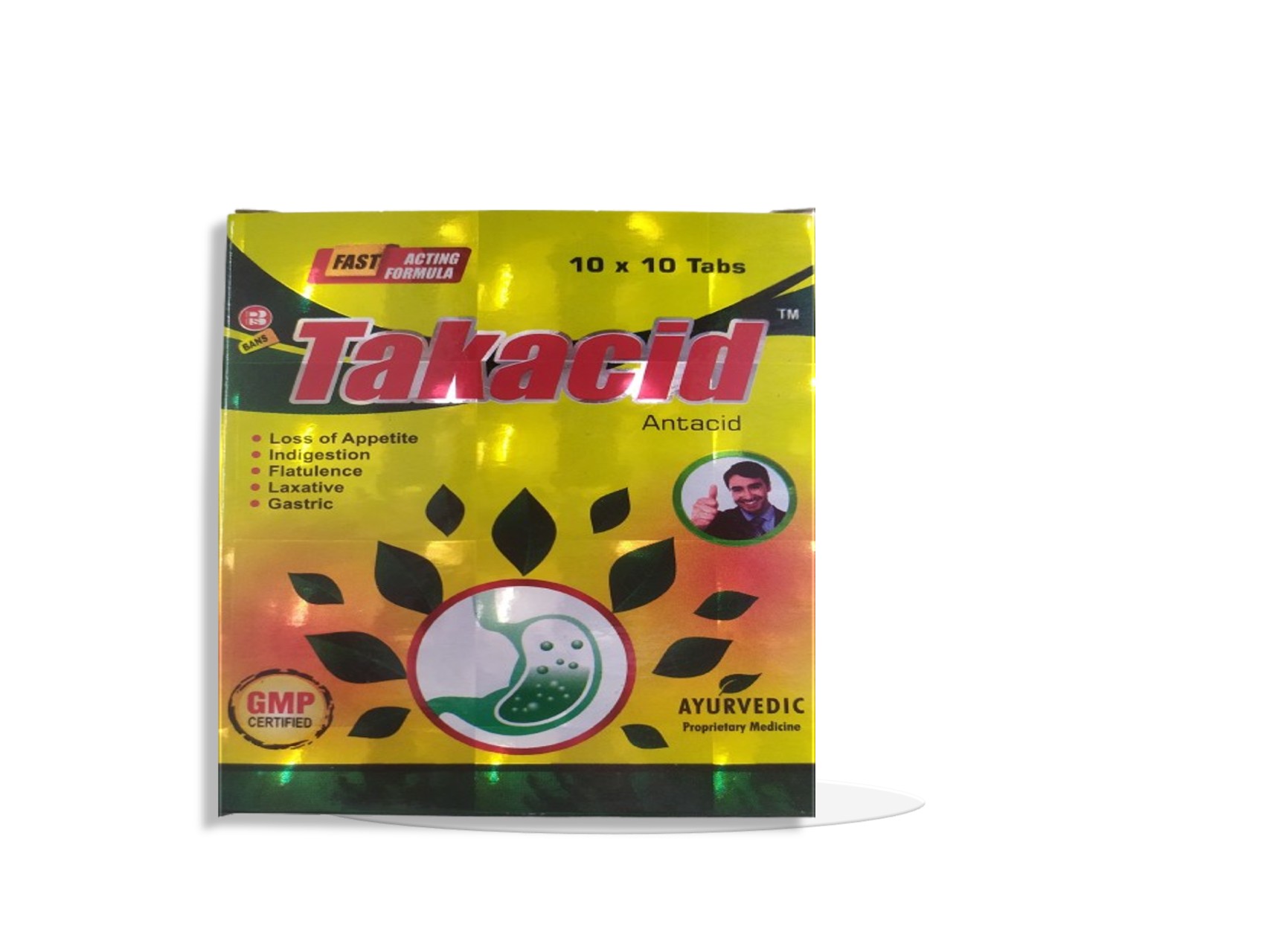 TAKACID TABLET 10 x 10 (Acidity )