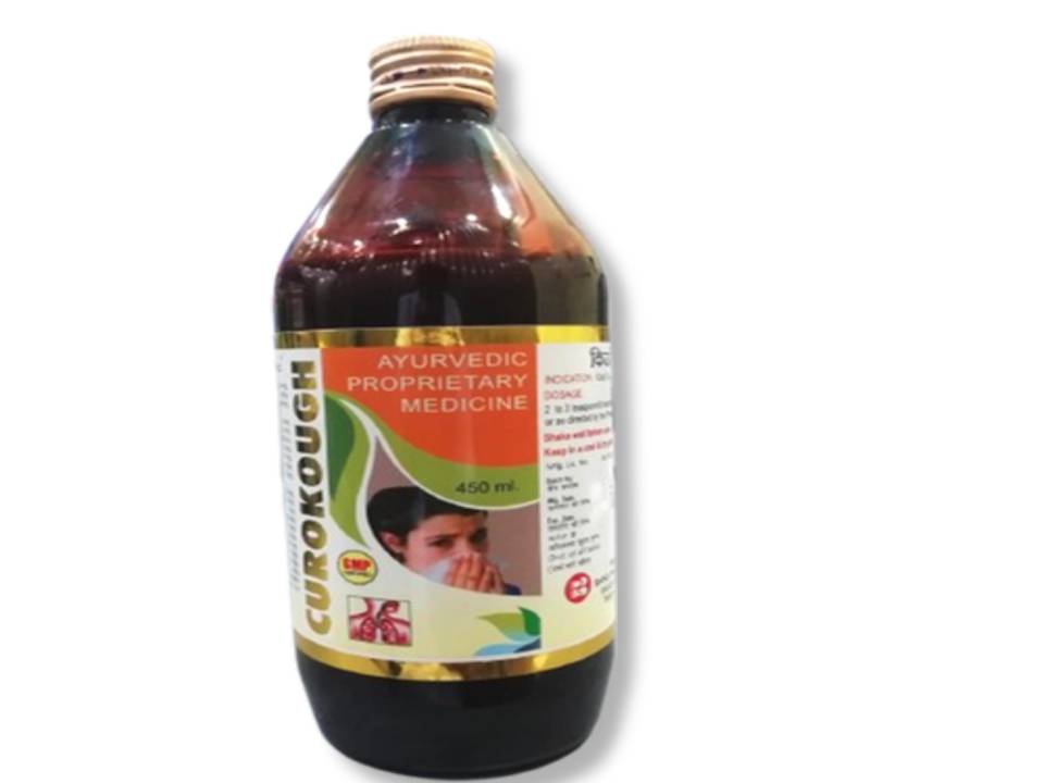 CUROKOUGH 450ml  ( Any type of cough,)