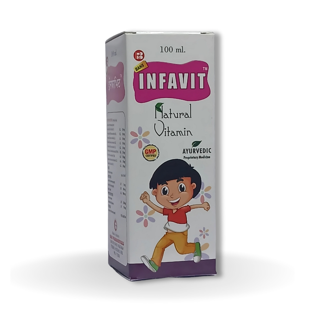 INFAVIT 100 ml ( NATURAL VITAMIN FOR INFANT  CHILDREN ) 